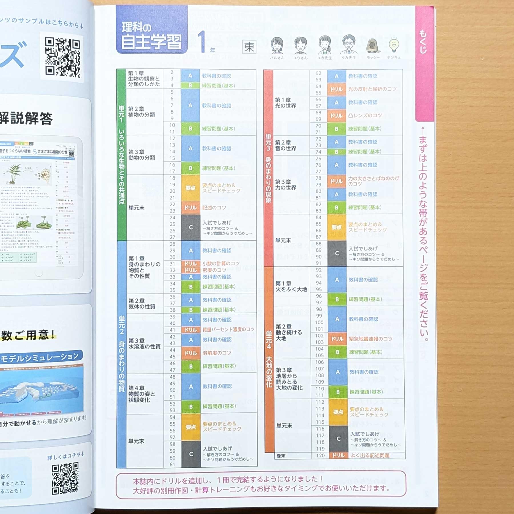 Amazon.co.jp: 2026年度版「理科の自主学習 1年 東京書籍版【教師用
